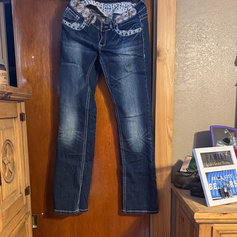 Grace Dark Blue Boot Cut Jeans